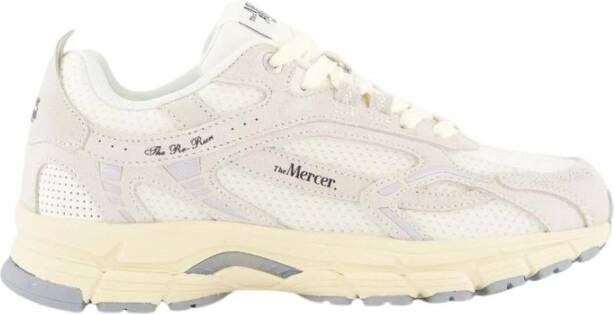 Mercer Amsterdam Vintage Suede Beige Sneakers