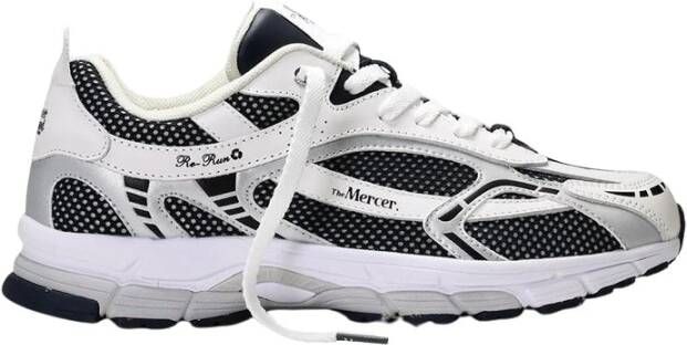 Mercer Amsterdam Wit Zilver Re-Run Sneakers