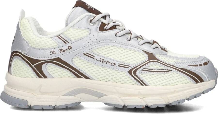 MERCER AMSTERDAM Lage Sneakers Dames The Re-run Speed Maat: 40 Materiaal: Leer Kleur: Wit