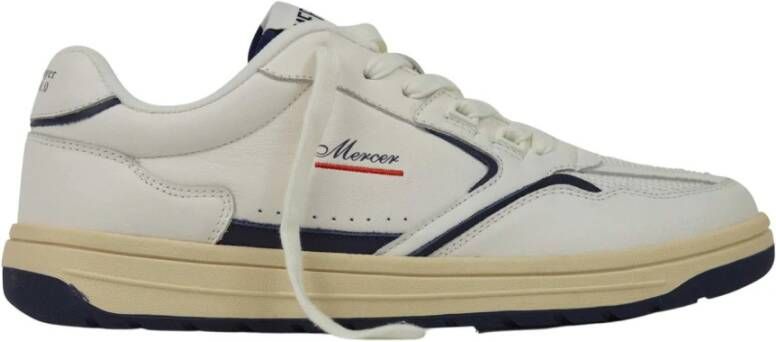 MERCER AMSTERDAM Lage Sneakers Heren The Player Men Maat: 41 Materiaal: Leer Kleur: Wit - Foto 2