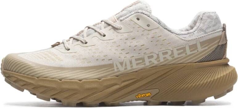 Merrell Agility Peak 5 Bruin Beige Trail Schoenen