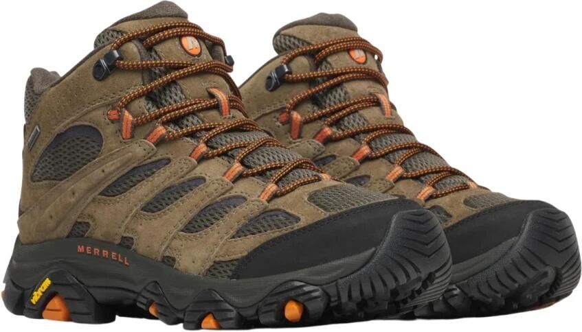 Merrell Moab 3 Mid GORE-TEX Heren Wandelschoenen Trekking Laarzen Groen-Beige J035791 - Foto 7