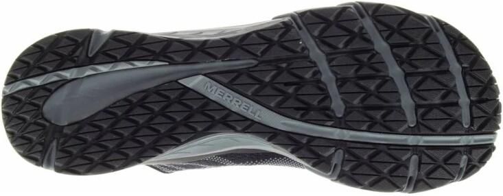 Merrell Bare Access Flex E-Mesh Hardloopschoenen Vrouwen zwart grijs - Foto 2