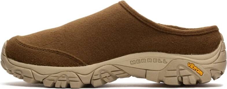 Merrell Wollen Slide Sandaal voor Vrouwen Beige Dames