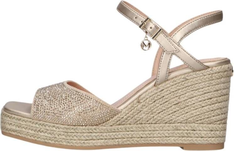 Mexx Beige Espadrilles voor Dames Beige Dames