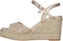 Mexx Beige Espadrilles voor Dames Beige Dames - Thumbnail 2