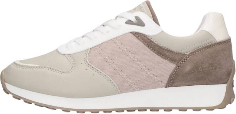 Mexx Beige Lage Sneakers June Trendy Multicolor Dames