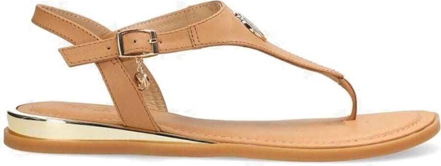 Mexx Beige Platte Sandalen voor Vrouwen