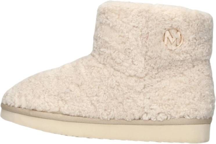 Mexx Beige Teddy Pantoffels voor Dames Beige Dames - Foto 4