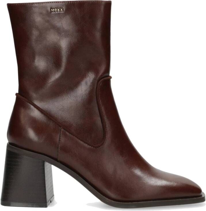 Mexx Bruine Enkellaarzen voor vrouwen Brown Dames