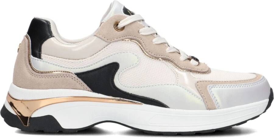 Mexx Portia Love chunky sneakers beige zwart - Foto 2