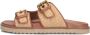 Mexx Reilly Penny Slippers cognac Synthetisch - Thumbnail 5