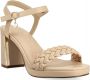 Mexx Heeled Sandalen Lewy Dames Nude - Thumbnail 2