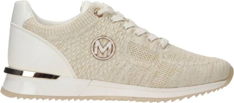 Mexx Gitte Glitter sneaker Beige Dames