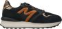 Mexx Sneakers Juju MXHY010001W-1006 Zwart Bruin - Thumbnail 3