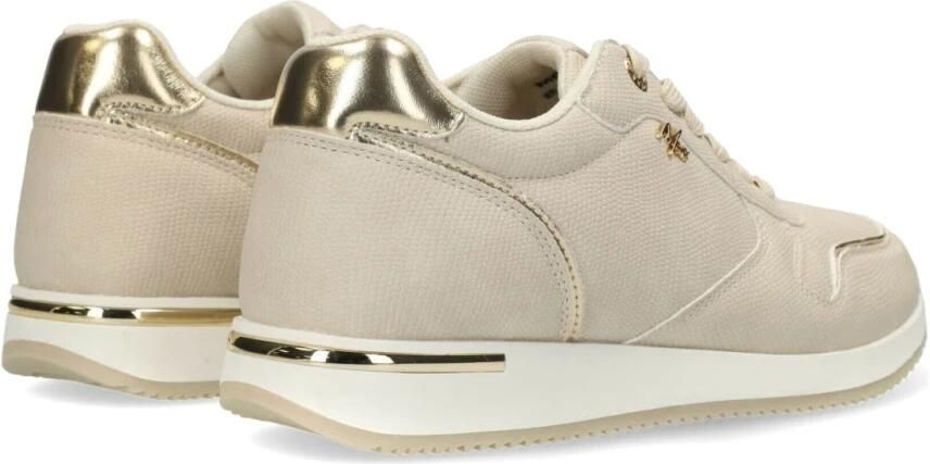 Mexx Beige Reptielenprint Lage Sneakers Beige Dames - Foto 6