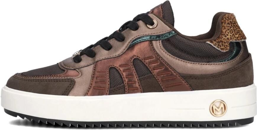Mexx Persia Olli Sneakers Leren Sneaker Brons - Foto 5