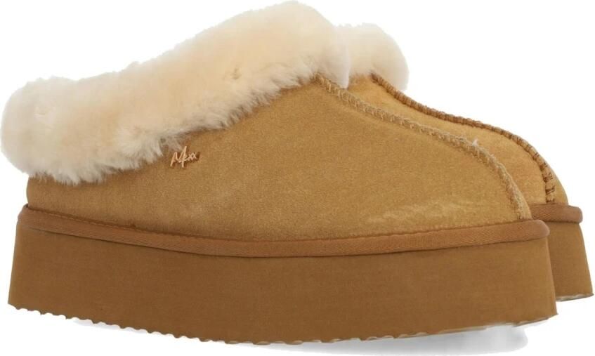 Mexx Bruine Binnenslippers voor Vrouwen - Foto 4