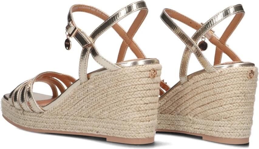 Mexx Noemi Pakina Sandalen Met Sleehak Dames Goudkleurig - Foto 8