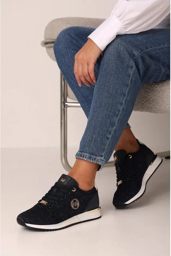 Mexx Sneakers Gitte Glitter Ellen MI001004061W-6005 Blauw - Foto 4