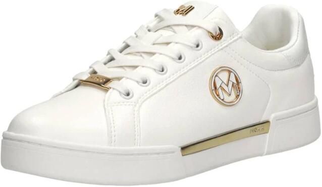 Mexx Lage Helexx Sneakers Wit Leatherlook White Dames - Foto 5