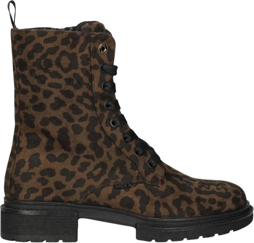 Mexx MI001700753W-02-2000 dames veterboots sportief bruin