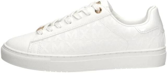 Mexx Witte Loua Sneaker met Gouden Details White Dames