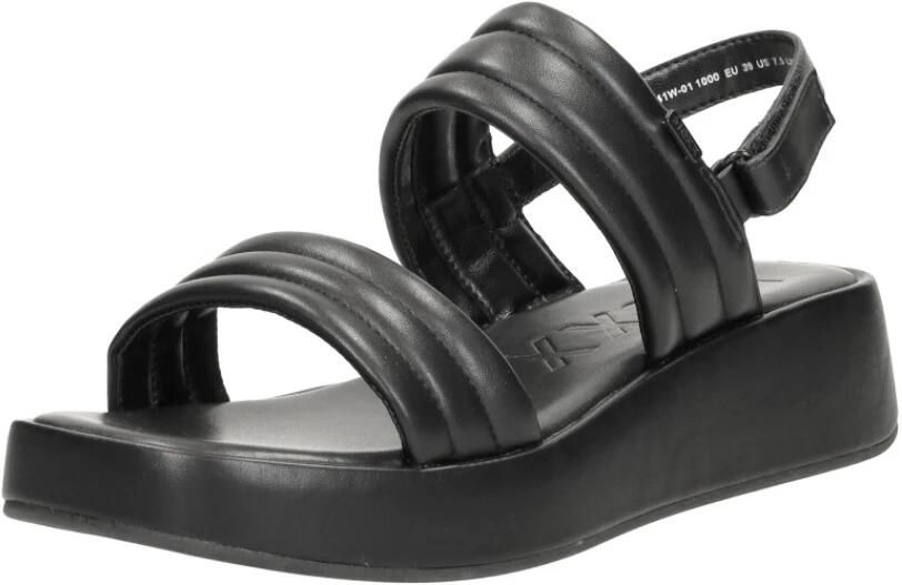 Mexx Zwarte Platform Sandaal voor Dames Black Dames - Foto 5