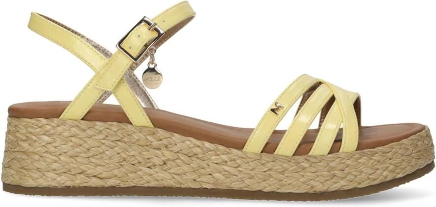 Mexx NOEMI SADÉ Heeled sandal Dames Sneaker-Pastel Geel