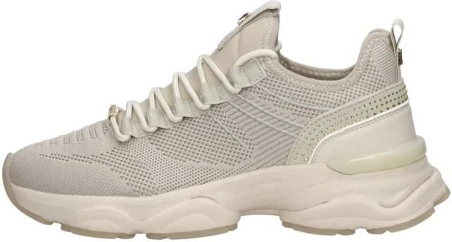 Mexx Beige Lage Sneakers met Strass Details Beige Dames