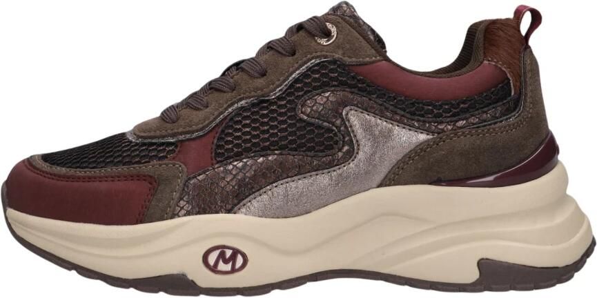 Mexx Palma Ora chunky imitatieleren sneakers bordeaux - Foto 10