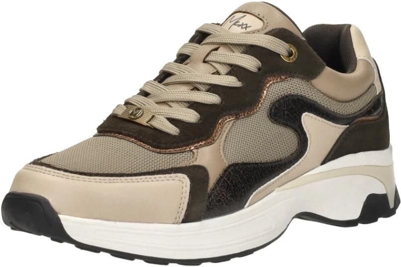 Mexx Sneakers Portia Love MI001001253W-2109 Bruin Groen - Foto 4