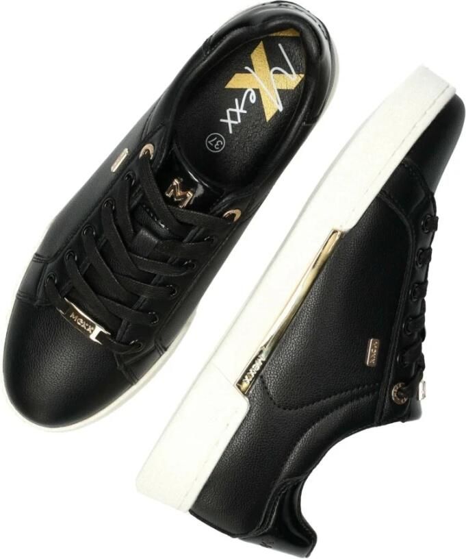 Mexx Sneakers Helexx MXK040601W-1005 Zwart Goud - Foto 2