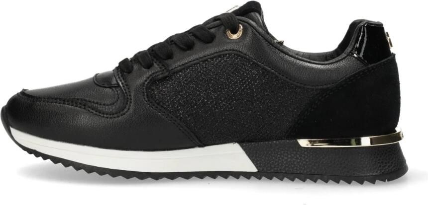 Mexx Fleur Lage sneakers Leren Sneaker Dames Zwart - Foto 2