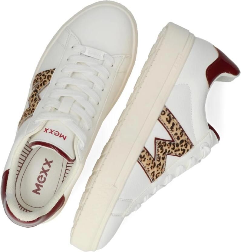 Mexx TESS RIO Sneaker Sneaker-Wit Rood - Foto 3