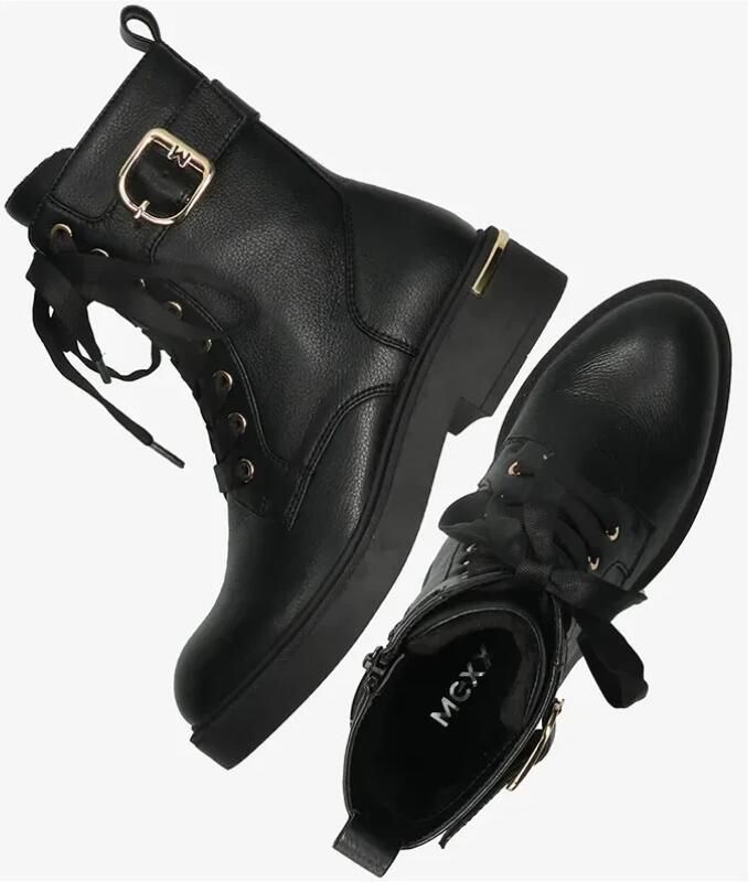 Mexx Enkellaars Premium Kasia Zwart Dames - Foto 6