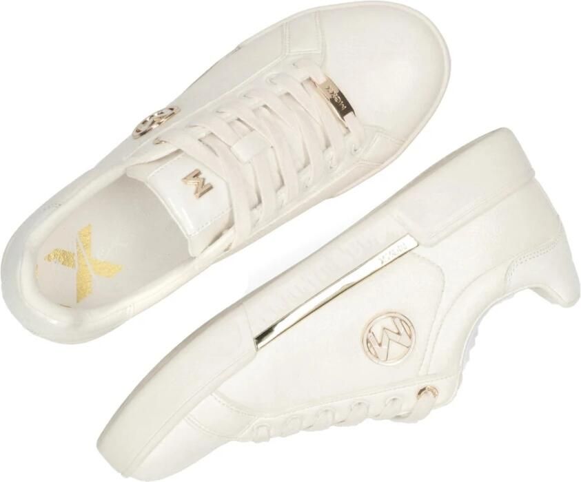 Mexx Lage Helexx Sneakers Wit Leatherlook White Dames - Foto 3