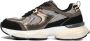 Mexx Norah Komo Dames Sneakers Zwart Multicolor Dames - Thumbnail 2