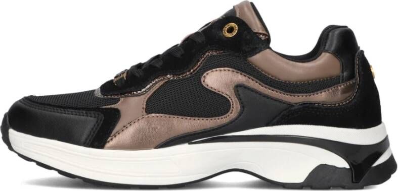 Mexx Sneakers Portia Love MI001001253W-1101 Zwart Bruin - Foto 2
