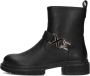 Mexx Stijlvolle Zwarte Enkellaarsjes Mirthe Black Dames - Thumbnail 3