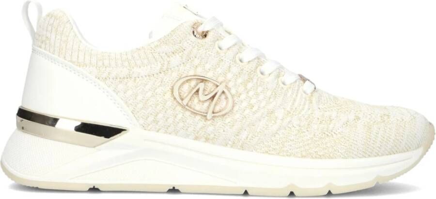 Mexx Witte en Gouden Damessneakers