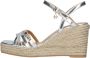 Mexx Zilveren Espadrilles Noemi Multicolor - Thumbnail 4