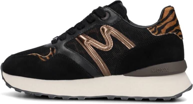 Mexx Zwarte Dames Sneakers Juju Humper