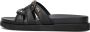 Mexx Romy Phoenix Slippers Dames Zwart - Thumbnail 3