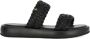 Mexx Zwarte platte sandalen voor vrouwen Black Dames - Thumbnail 1