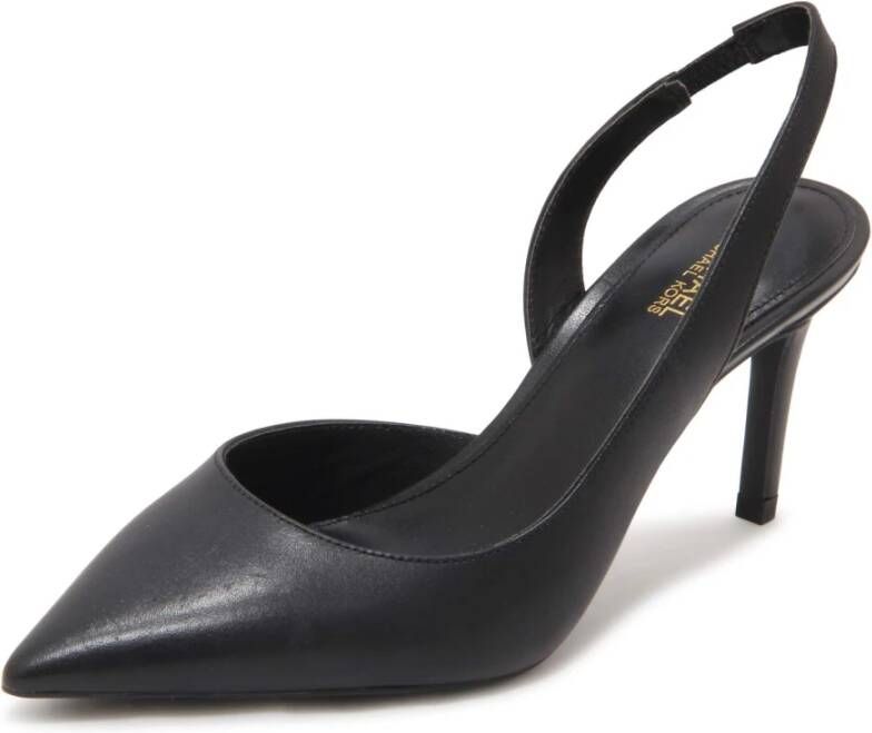 Michael Kors Alina Flex Sling Heeled Sandals Black Dames