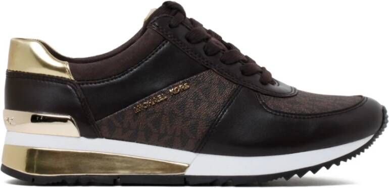Michael Kors Bruine Wrap Sneakers voor Vrouwen Brown Dames