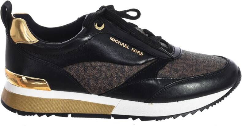 Michael Kors Allie Stride Lage Sneaker Black Dames