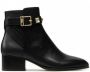 Michael Kors Britton Ankle Boot Leather Black Zwart Dames - Thumbnail 1
