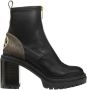 MICHAEL Kors Enkellaarsjes in leerlook model 'Cyrus' - Thumbnail 1